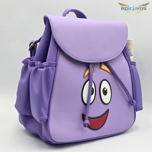 Dora The Explorer Backpack & Map Purple Mini Backpack New main image 4